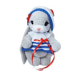 Amigurumi Bunny Sailor Free Crochet Pattern