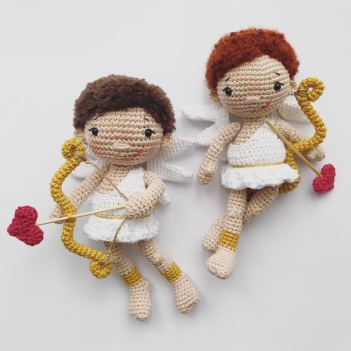 Amigurumi Cupid Doll Free Crochet Pattern