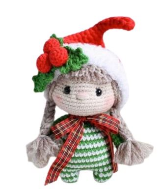 Amigurumi Elf Dolly Free Crochet Pattern