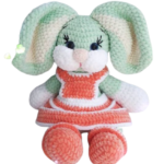 Amigurumi Velvet Bunny Ollie Free Crochet Pattern