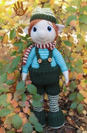Amigurumi Gnome Tilk Free Crochet Pattern