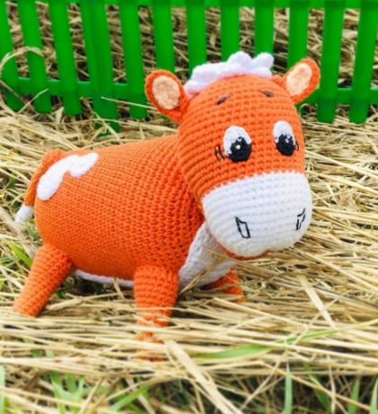 Amigurumi Cute Cow Free Crochet Pattern