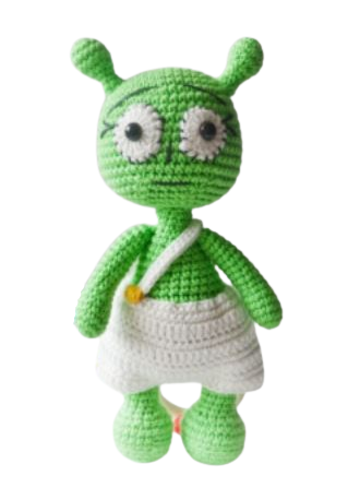 Amigurumi Alien Savelius Crochet Pattern