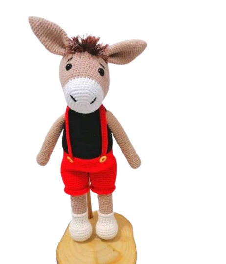 Amigurumi Shorts Donkey Free Crochet Pattern