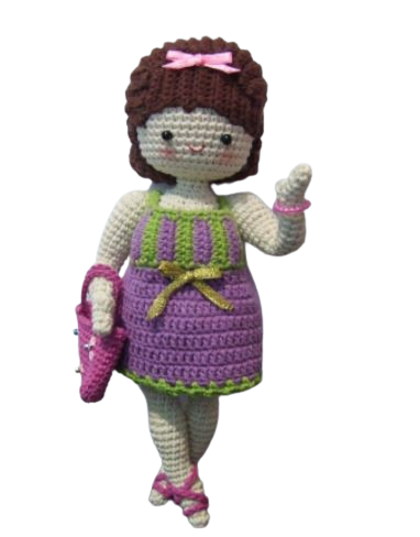 Amigurumi Fat Lady Free Crochet Pattern