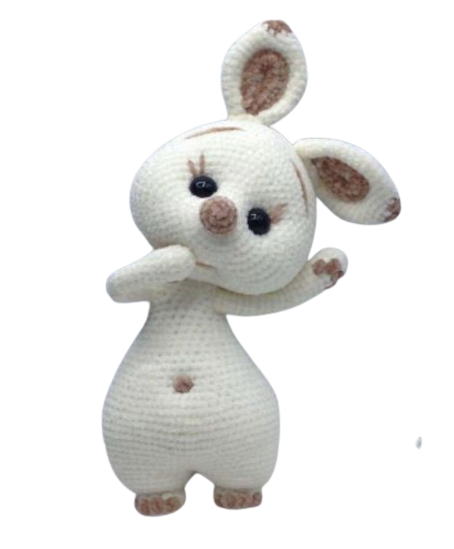 Amigurumi Heart Bunny Free Crochet Pattern