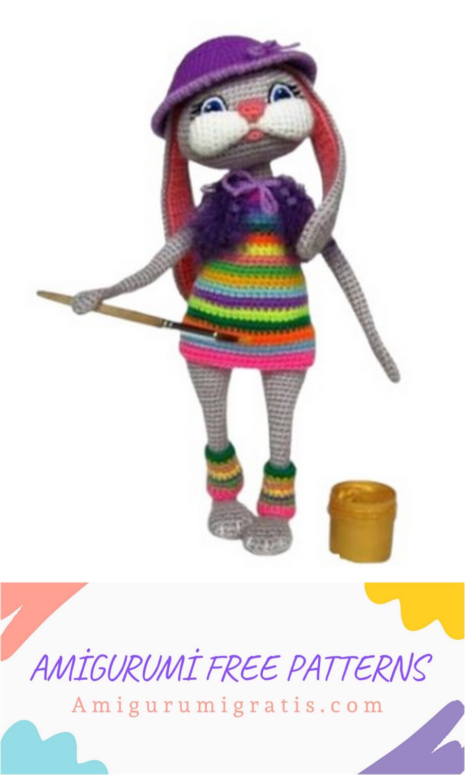 Amigurumi Easter Lady Bunny Crochet pattern – Amigurumi Pattern