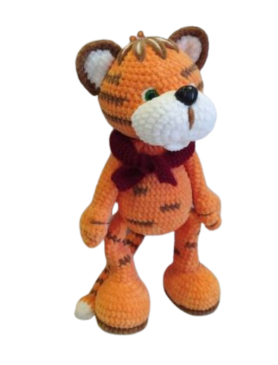 Amigurumi Plush Tiger Free Crochet Pattern