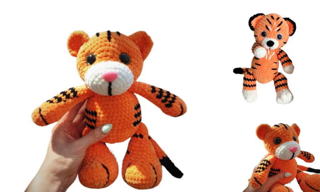 Amigurumi Theo the tiger Free Pattern