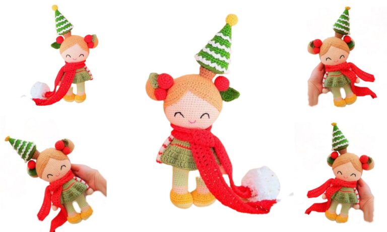 Amigurumi Cute Christmas Doll Pattern
