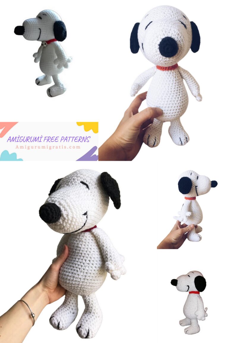 Amigurumi Dog Snoopy Free Pattern – Amigurumi Pattern