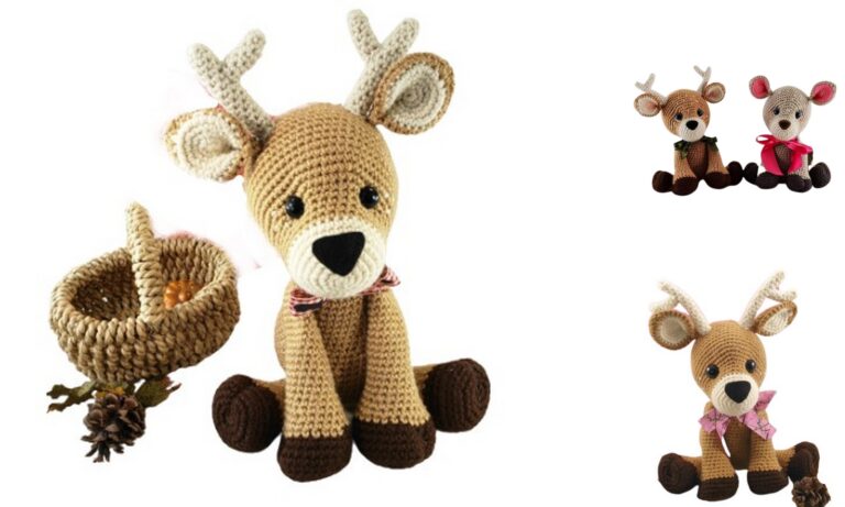 Amigurumi Buck the Deer Crochet Pattern
