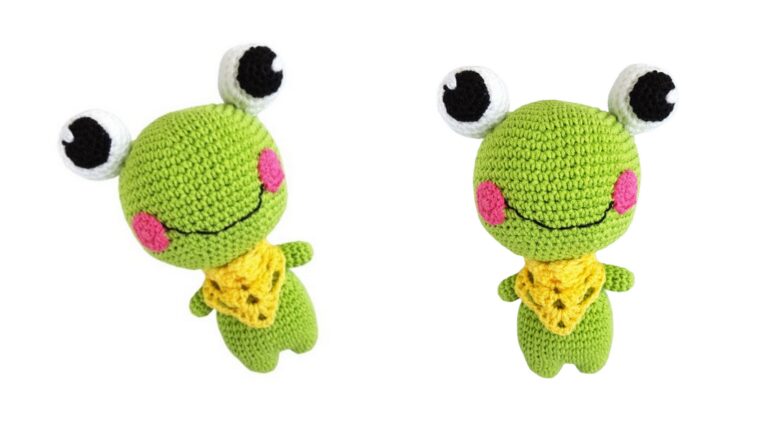 Amigurumi Cute Little Frog Pattern