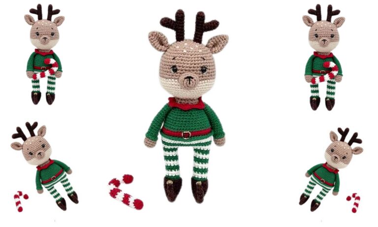 Amigurumi Christmas Mr Deer Free Pattern