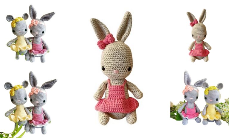Amigurumi Bunny and Mouse Free Pattern
