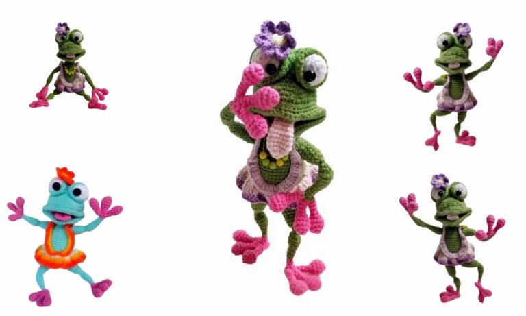 Tory the Frog Amigurumi Free Pattern