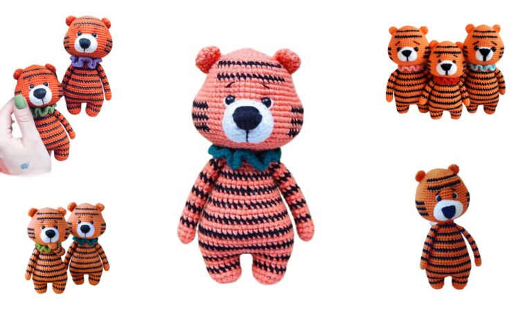 Tiger Amigurumi Free Crochet Pattern