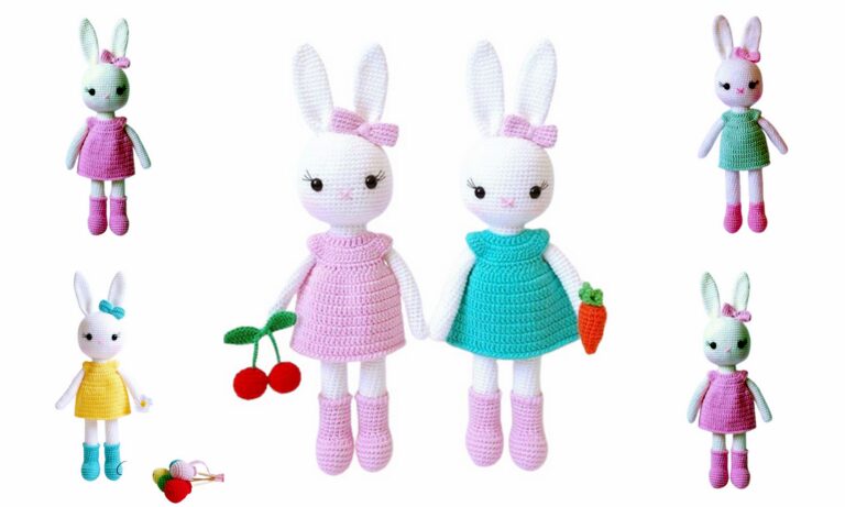 Amigurumi Bunny girlfriends Free Pattern