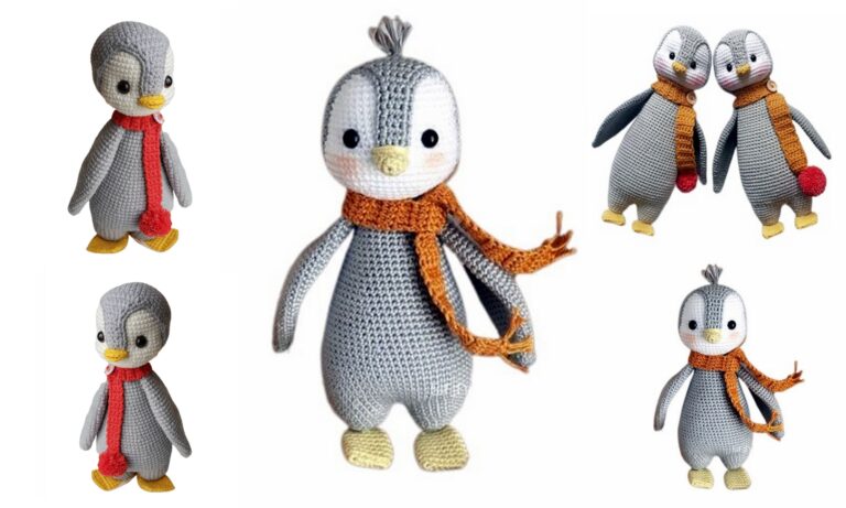 Cute Penguin Amigurumi Free Pattern
