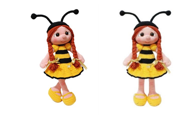 Amigurumi Bee Doll Free Pattern