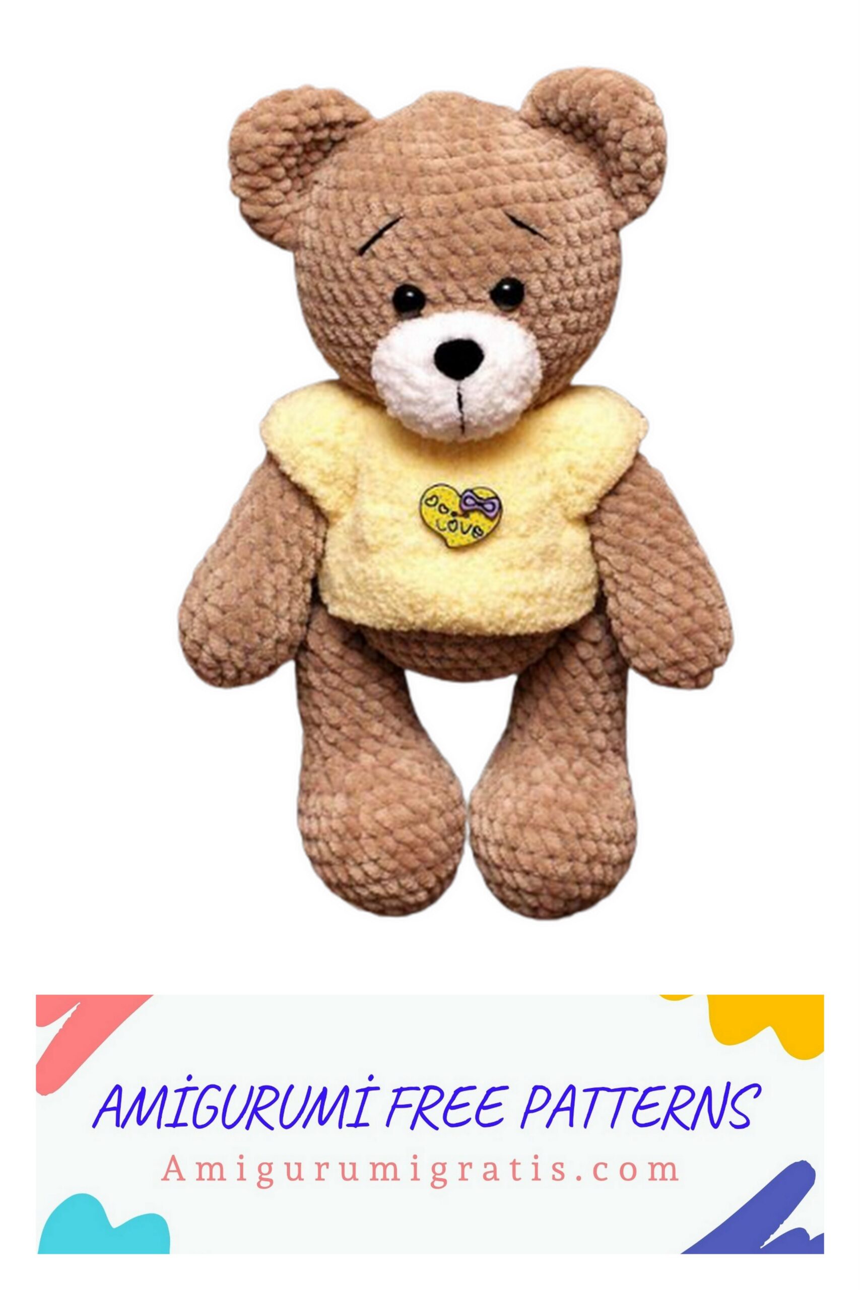 Amigurumi Easy Plush Teddy Bear Pattern Amigurumi Pattern
