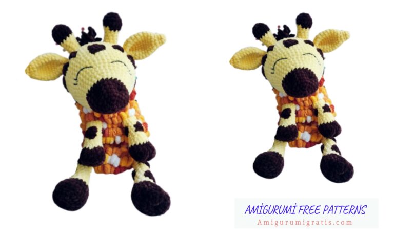 Amigurumi Velvet Cute Giraffe Free Pattern