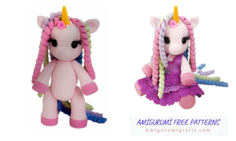 Amigurumi Unicorn Baby Free Pattern