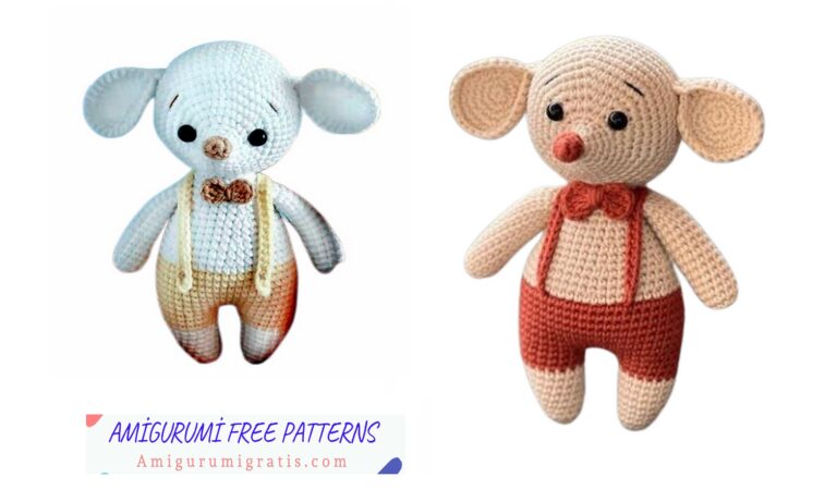 Amigurumi Groom Mouse Free Pattern