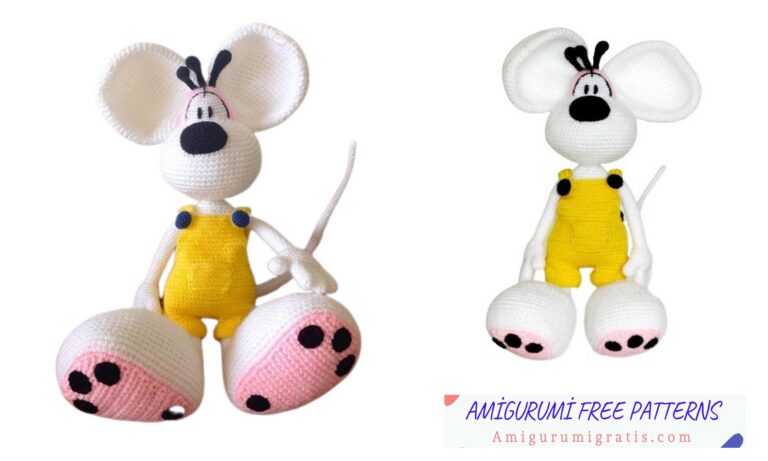 Amigurumi Dıedle Mouse Free Pattern