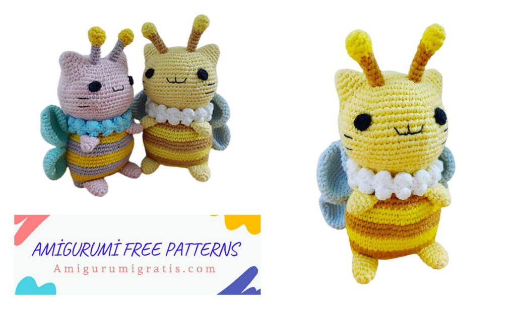 Amigurumi Honey Cat Maya Free Crochet Pattern - Amigurumi Pattern