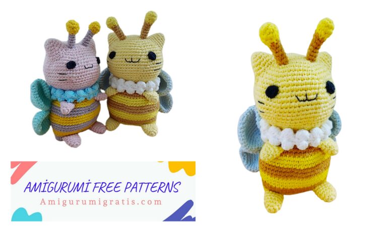 Amigurumi Honey Cat Maya Free Crochet Pattern