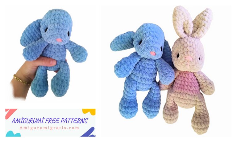 Amigurumi Franky Plush Bunny Crochet Pattern