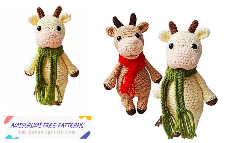 Amigurumi Bull crochet free pattern