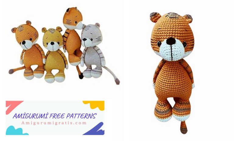 Crochet Tiger Amigurumi Free Pattern