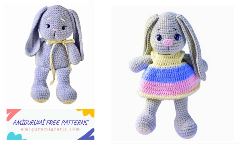 Crochet Free Fancy Bunny Amigurumi Pattern