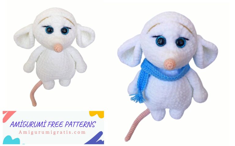 Free Amigurumi Scarf Mouse Pattern – Easy and Adorable!