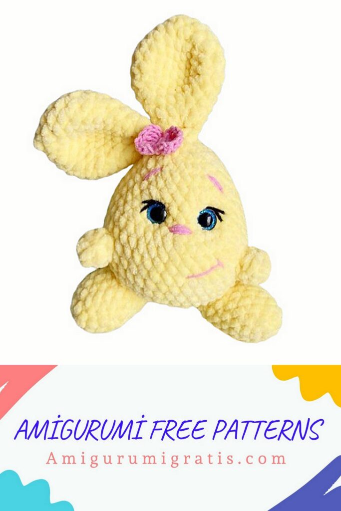 Best Easter bunny Free Amigurumi