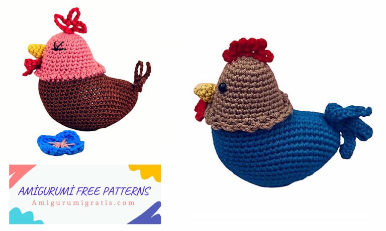 Amigurumi Rooster Free Pattern-Create Your Own Charming Crochet Rooster