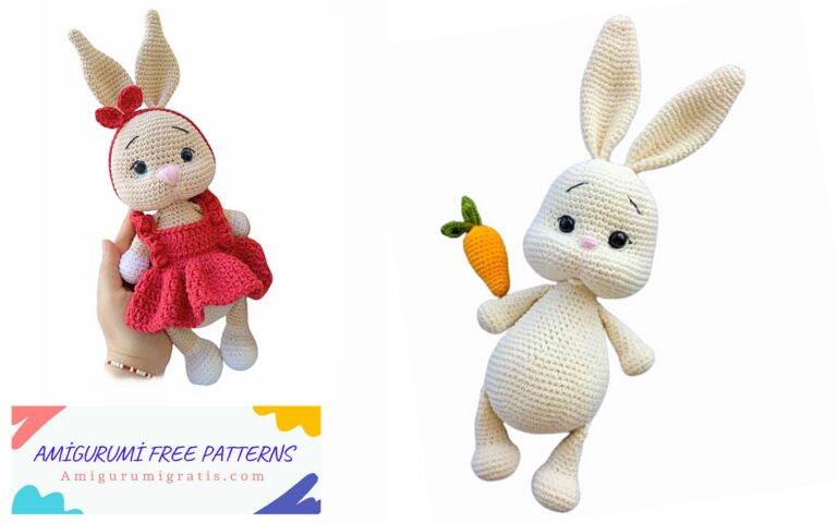 Amigurumi Spring Bunny Free Pattern