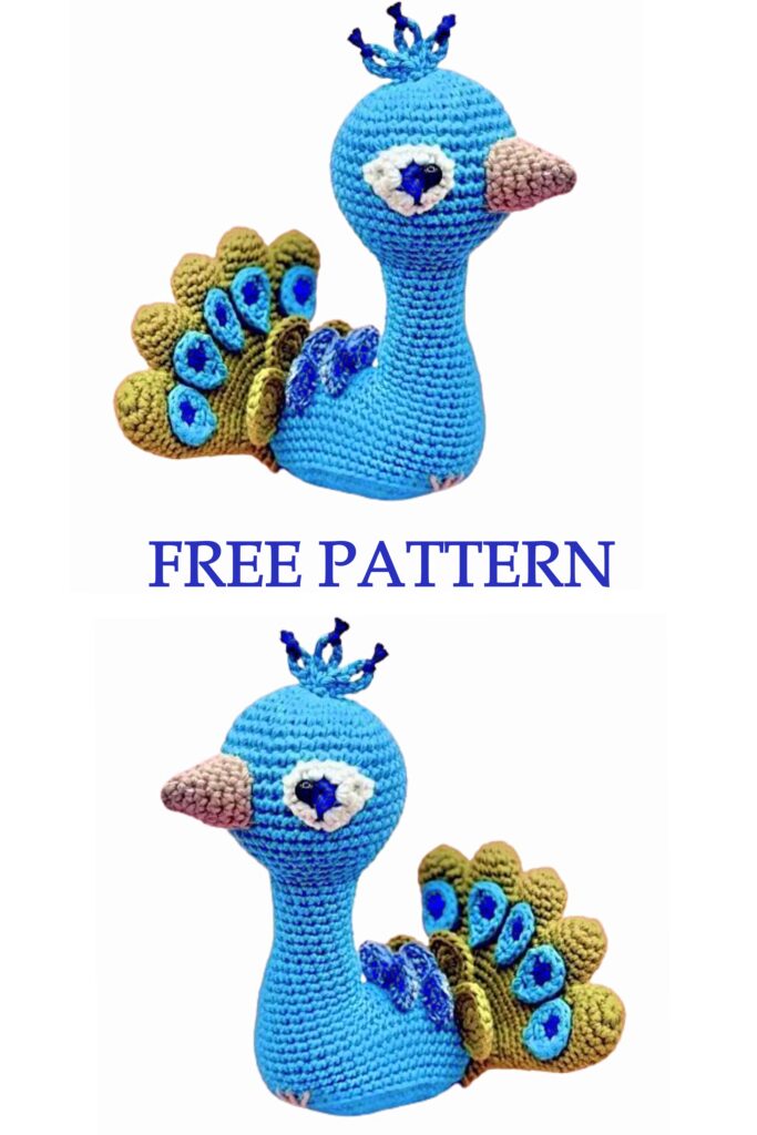 Amigurumi Peacock Free Pattern
