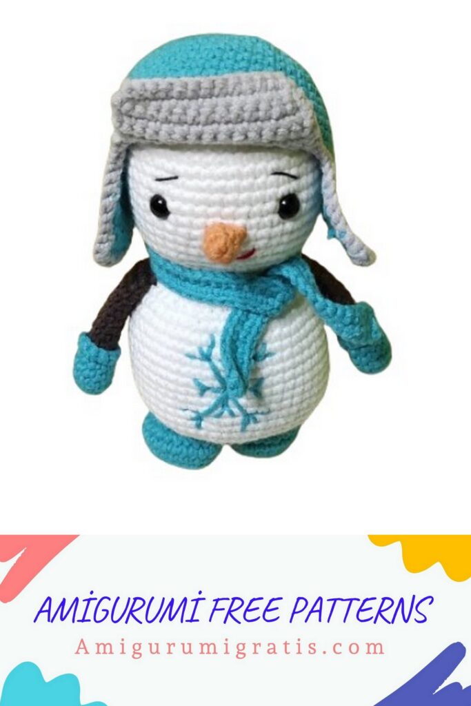 Crochet Snowman Amigurumi Free Pattern