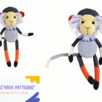 Amigurumi Monkey Dauc Langur Pattern