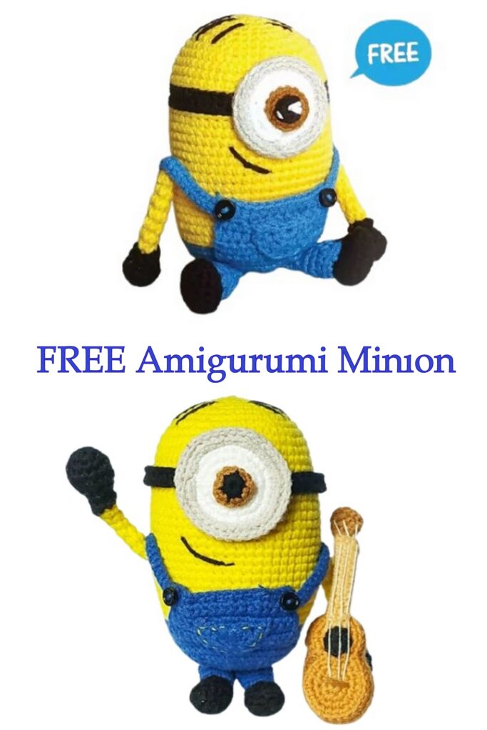 Best Minion Amigurumi Free Pattern