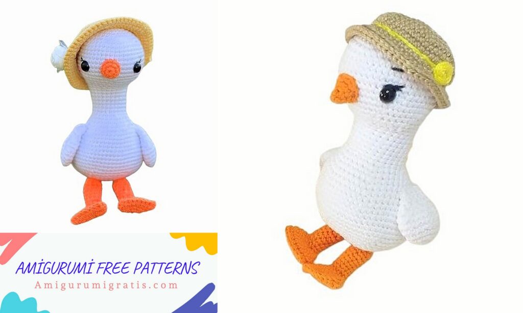 Crochet Goose Free Amigurumi Pattern