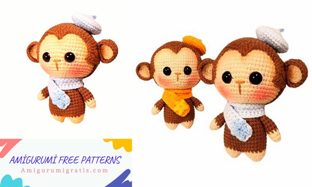 Amigurumi Kıkı The Monkey Free Pattern