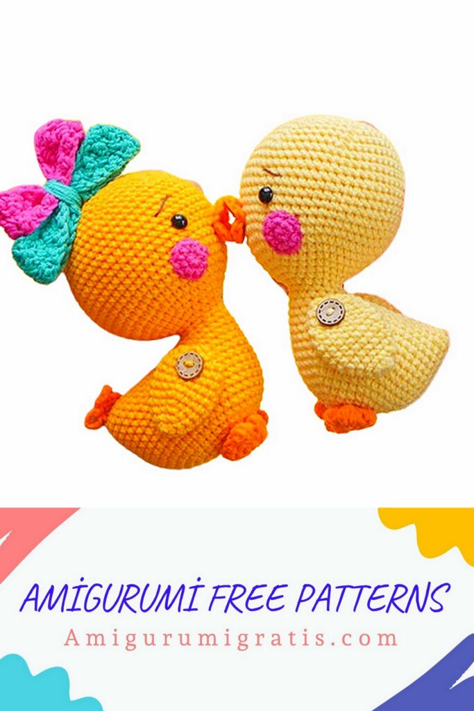 Amigurumi fancy Duck Free Pattern