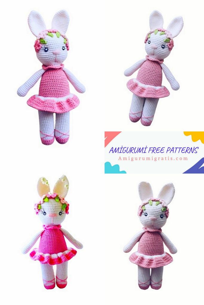 Amigurumi Spring Bunny in Dress Free Pattern
