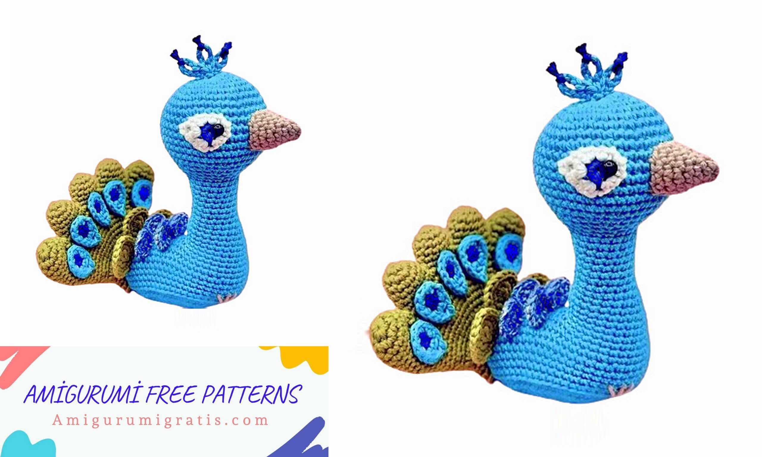 Amigurumi Peacock Free Pattern