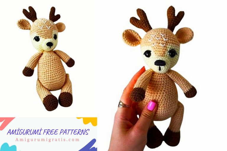 Crochet Deer Amigurumi Free Pattern