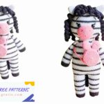 Crochet Zebra Doll Amigurumi Free Pattern